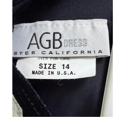 AGB Vintage 90s Velour Sparkle Floral Maxi Semi