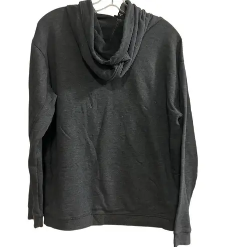 Ivy Park Women's Gray Logo Full Zip Hoodie Sweatshirt Size M