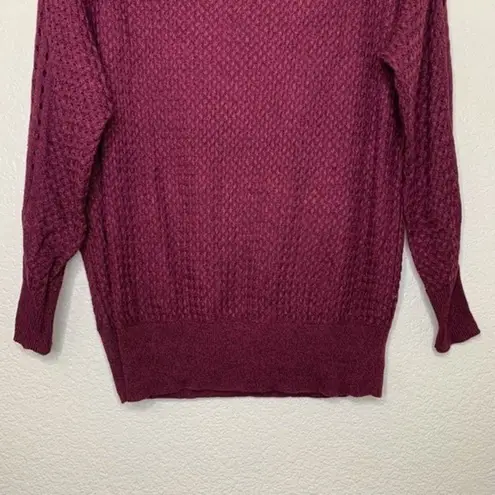 Lane Bryant  Women’s Size 14/16 Burgundy Knit Dolman Sweater