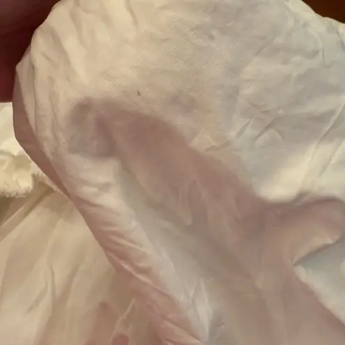 Tuckernuck Hyacinth House NWT Catarina Smocked Puff Mini Dress White Size XL