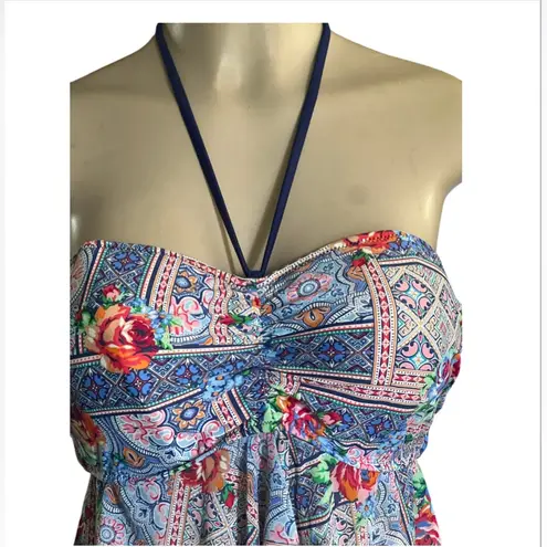 GOTTEX BY Profile Blush Turkish Delight Flyaway Tankini Top & Bikini Bottom Size L