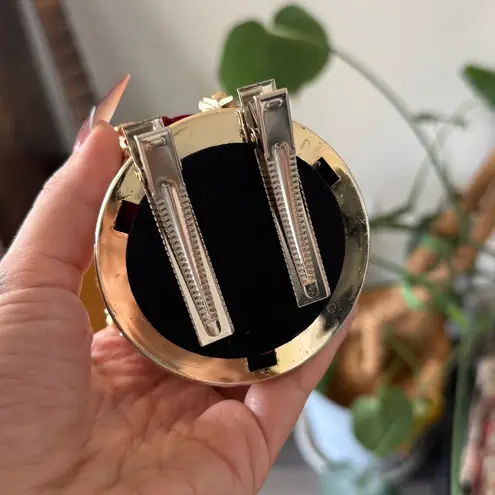 Mini Queen King Crown Hair Clip Accessory Gold