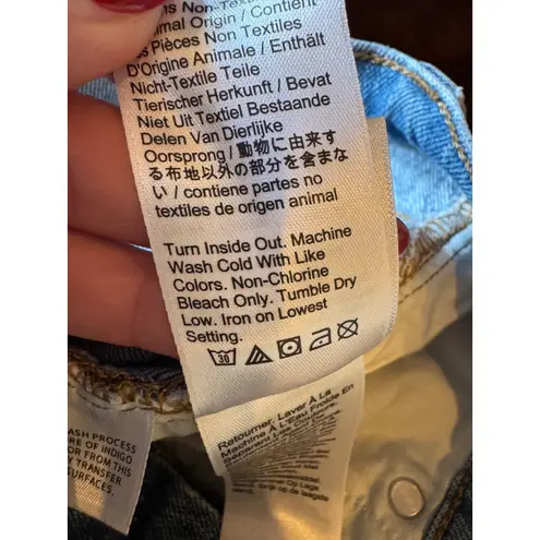 J Crew Jeans Women 25 Blue Medium Wash Distressed Denim Demi Boot Crop Preppy