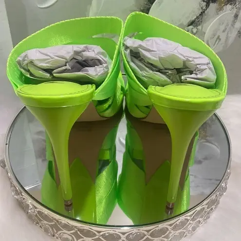 Azaela Wang Mule Sandal Green Size 9