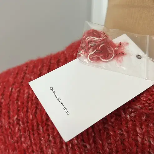 Lovers + Friends  Kirkland Sweater Red White