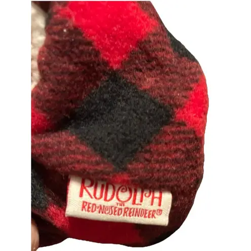 Rudolph the Red Nosed Reindeer Slipper Socks Slip Resistant Unisex Adult M