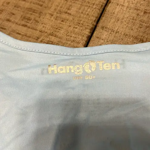 Hang Ten Ladies Long Sleeve Rash Guard Shirt Large VGUC