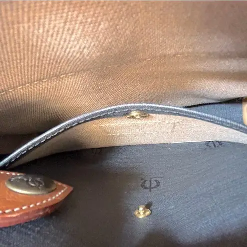 El Caballo Spanish Leather Black and Brown Crossbody Purse NWT From Spain