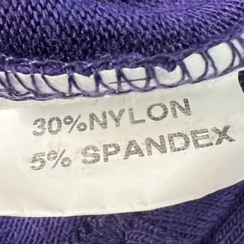 Styleword Tunic Sweater Dress Womens Medium Bohemian Loungewear Relaxed Pullover Purple