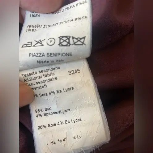 Piazza Sempione Brown Skirt Size M