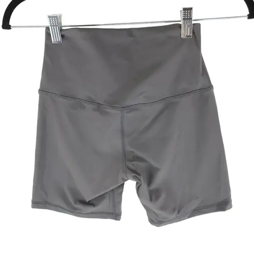 Halara High Waisted Biker Shorts Sweet Dreams - Smokey Grey XS