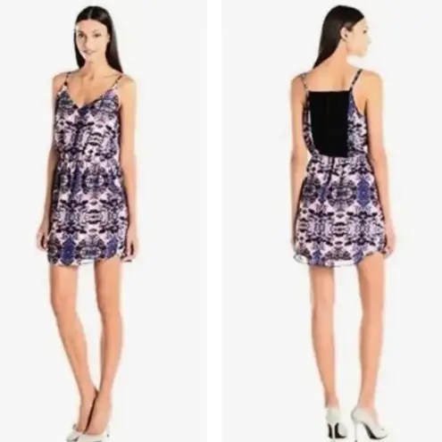 Sam Edelman  Belinda Sleeveless Tank Dress with Lace Back Size Large Boho Y2K