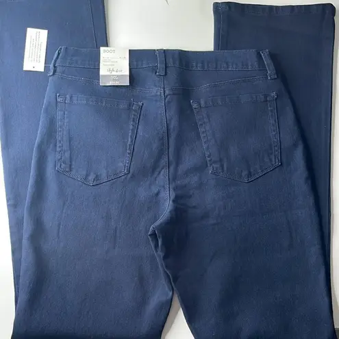 Style & Co NWT . boot cut blue jeans.  Size 10L. Tummy control. Mid rise.