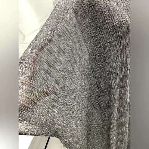 Dressy silvery poncho/ cover up RARE TO FIND💖 Silver Size undefined