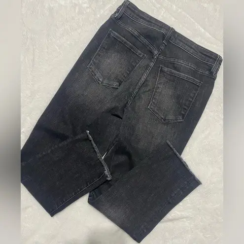 Evereve THE EVER STRAIGHT Black Straight Jeans