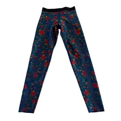 Ultracor ‎ Silk Bloom Floral Print Leggings Size Extra Small