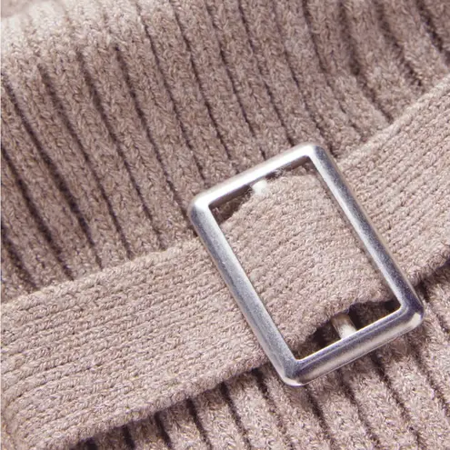 Source Unknown  Ribbed Knit Skater Skirt - Soft Pink - Image 12