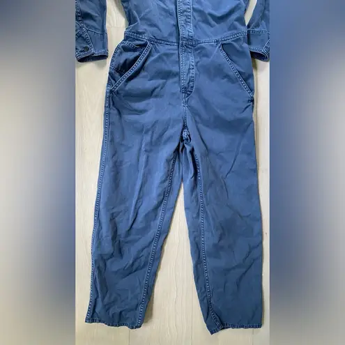 Current/Elliott  The Penny Coverall Boilersuit Women's 0 XS Denim Blue Mechanic