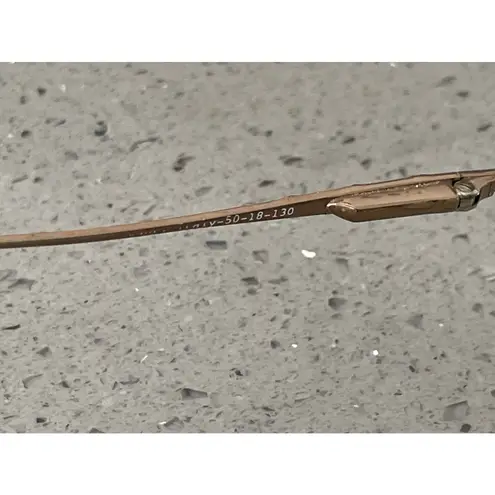 Marchon Super Flex Eyeglasses Frames ONLY Gold Flex Italy 50