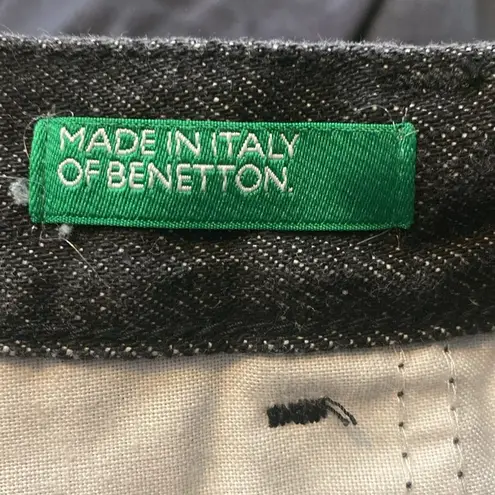 United Colors Of Benetton Size 44 Women's Black Boot Cut Jeans NWT US 31 Size M