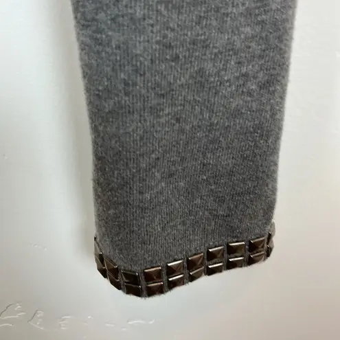 Stetson Gray Moto Jacket Studded Western Style Womens Size Medium