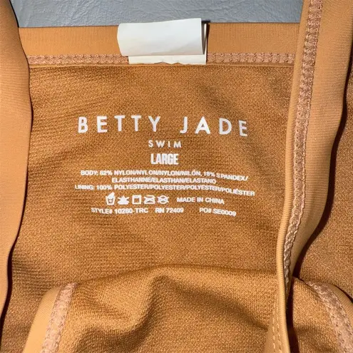 Betty Jade Women's Swim Bottom Yellow Mustard Size L Size L