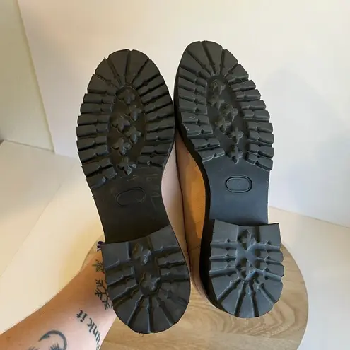 Band of the Free Alder Pale Pink Soft Leather Made in India Size 11 Loafer Shoe