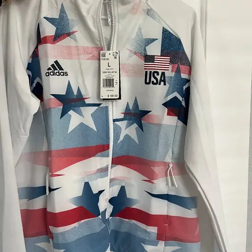 Adidas  Women's USA Olympics Volleyball Warm Up Jacket