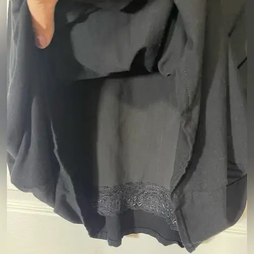 Shape Fx Women's Black 3/4 Sleeves Wrapped Dress Size 12