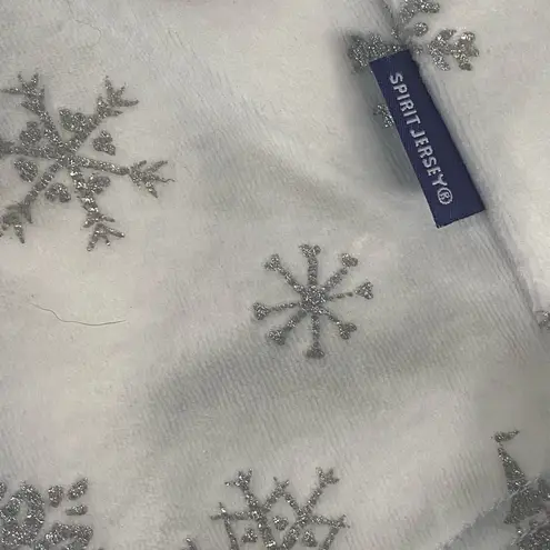 Spirit Jersey Walt Disney World Holiday Silver Gold Christmas Castle Velour - M