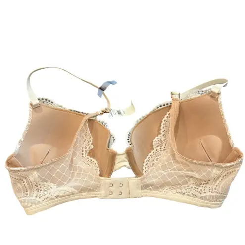 Aerie  Real Power Convertible Plunge Push Up Bra - White Nude thumbnail 4