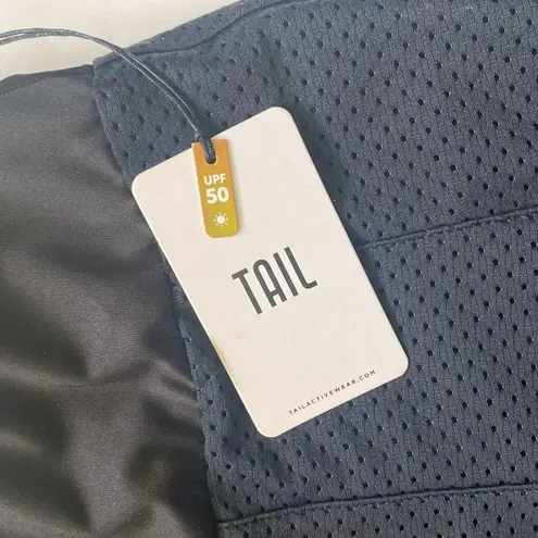 NWT Tail ‘Shayla’ black paneled flounce mesh golf tennis skort, size medium