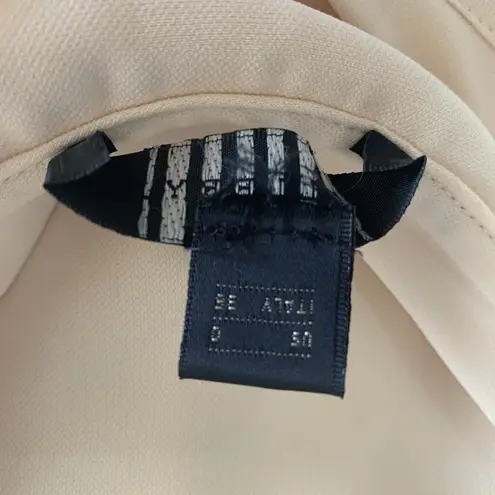 Ellery Women Blouse Top Yellow Crewneck Short Sleeve Designer 0