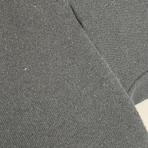 Vintage Sweatshirt Floral Applique DIY Size Large Women Unisex Twee 90s Jerzees Black