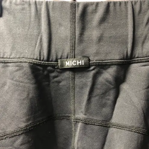 Michi stardust crop legging Black