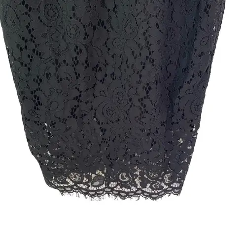 Bardot Lace Panel Midi Dress In Black Size XS NWT