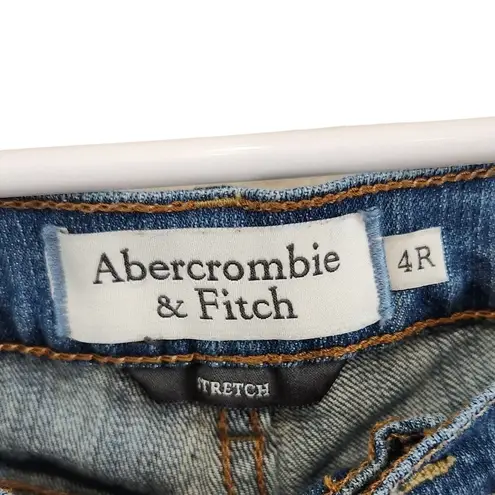 Abercrombie & Fitch  Emma Y2K Low-Rise Boot Cut Zipper Fly Medium Wash Size 4 R