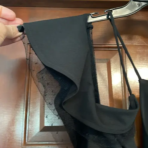 ABS Allen Schwartz A.B.S collection off the shoulder tilled trim v neck gown size 10