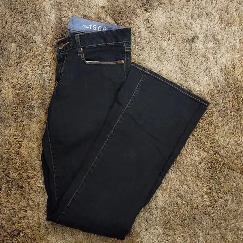 Gap  1969 Dark Indigo Wash Sexy Boot Cut Jeans 6