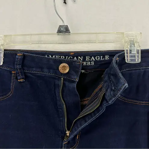 American Eagle  Outfitters Super Super Stretch High Waist Jegging 2 Short Blue