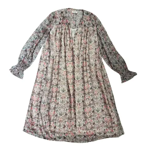 Zadig & Voltaire Zadig & Voltaire Raya Mousseline Mini Kale Dress Multicolor Size Medium