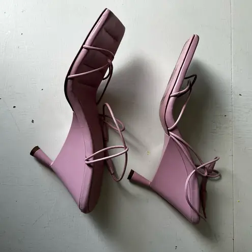 Gia Borghini - Strappy Wedge Sandal Square Toe Formal Prom Wedding Dressy Heel