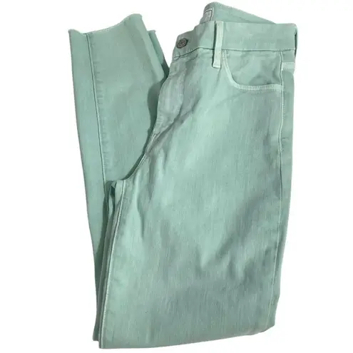 Frank & Eileen Sligo Jeans in Sea Foam Mint Green Size 28 Stretch Denim