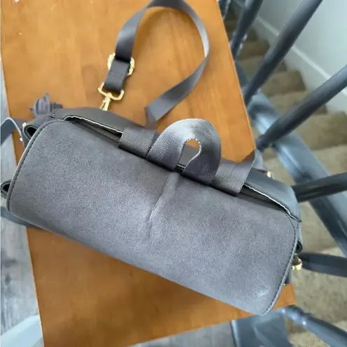 Coco and Kiwi Convertible Mini Austin Satchel in Dusk Gray