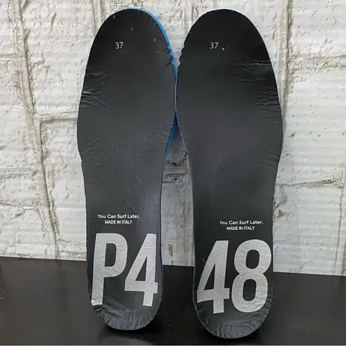 P448 Thea Luil Bubble Dotted Wool Platform Low-top Sneakers Size 37