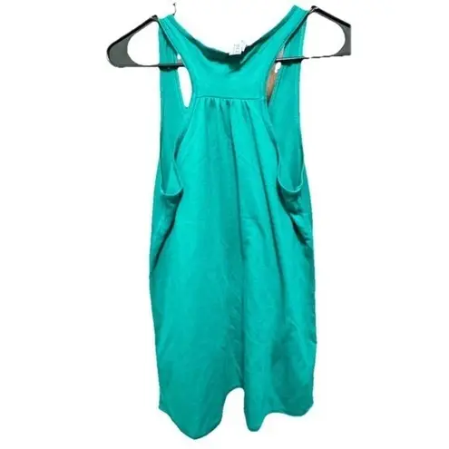 Gone For A Run Tank Top Racerback Sleeveless Funny Saying Athletic Green Medium Size 8