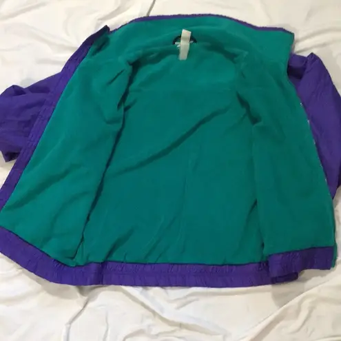 Vintage 90s Sierra Designs blue purple teal windbreaker ski jacket size M Size M