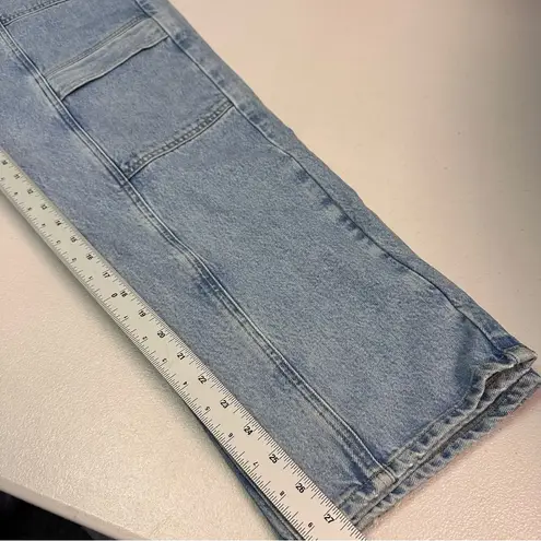 AGOLDE  Light Blue Denim Cargo Pants