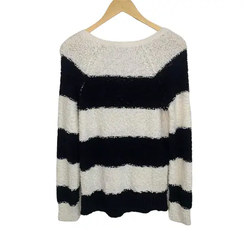 Sanctuary  Black White Color Block Sweater Size‎ Medium