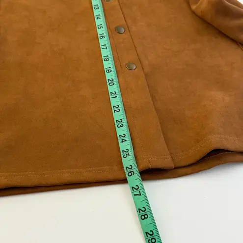 Dress Barn  Retrology Faux Suede Tan Midi Length Skirt Sz 3X Business Career